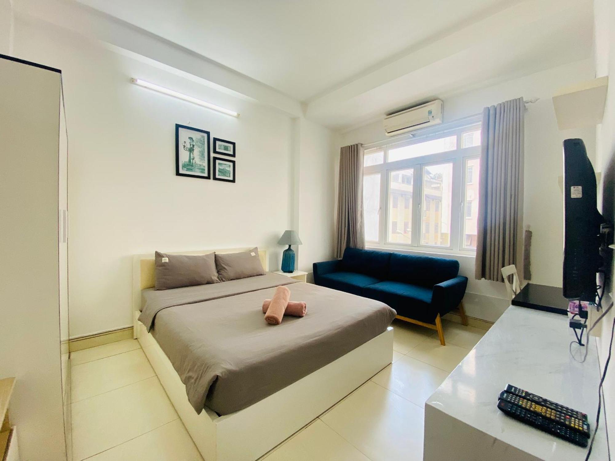 Mh Serviced Apartment Ho Či Minovo Město Exteriér fotografie
